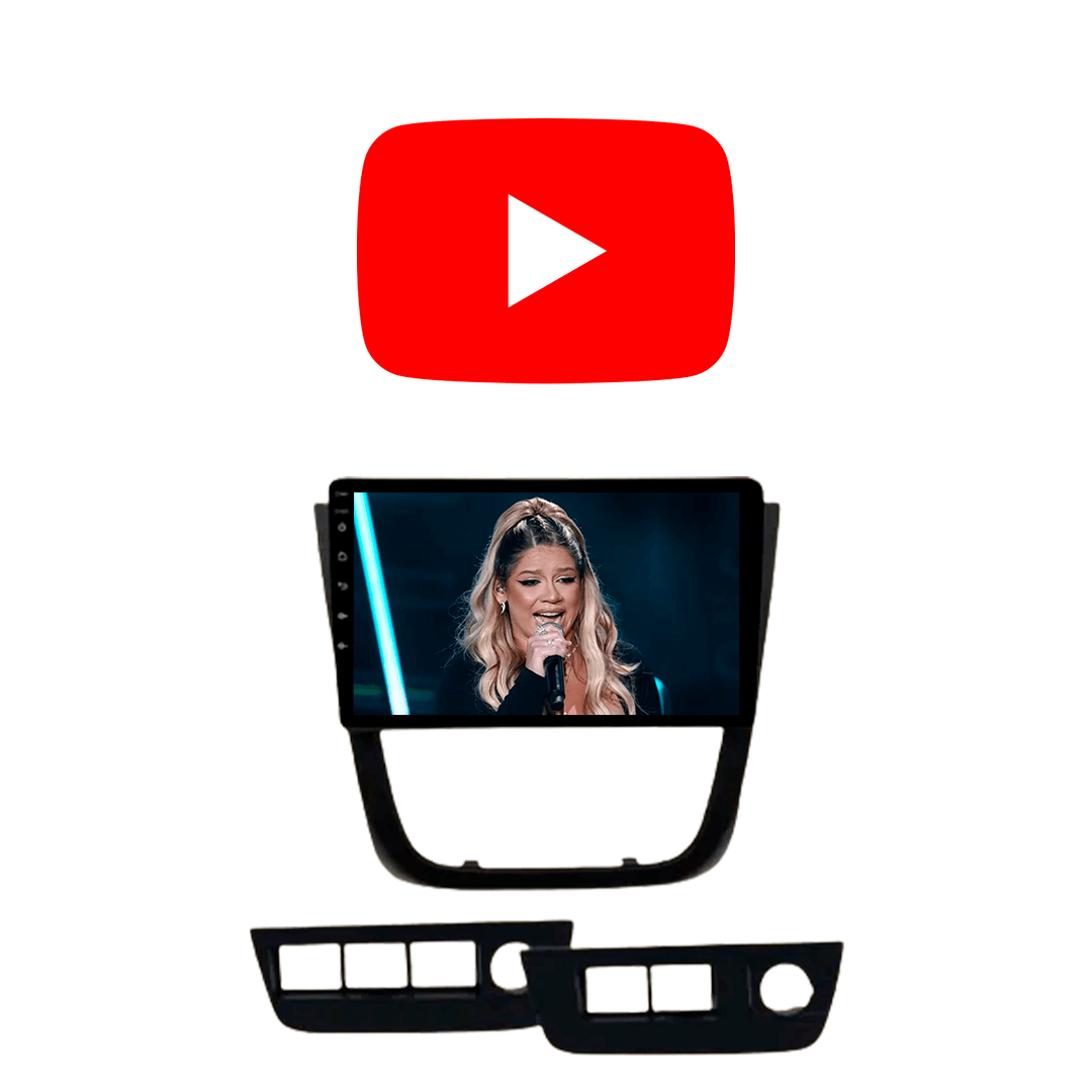 Central Multimidia Volkswagen Gol G5 2009 a 2013 Cartronic