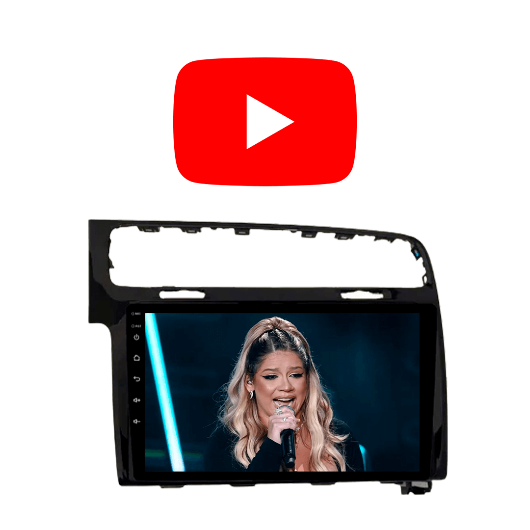 Central Multimidia Volkswagen Golf 2013 a 2020 Cartronic