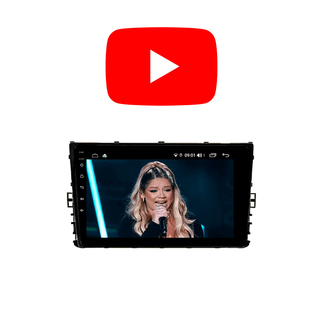 Central Multimidia Volkswagen Virtus 2018 a 2026 Cartronic