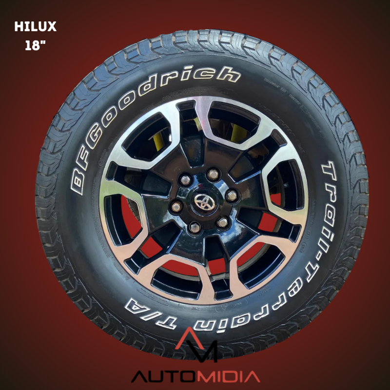 Jogo de Rodas 18" Hilux SRX