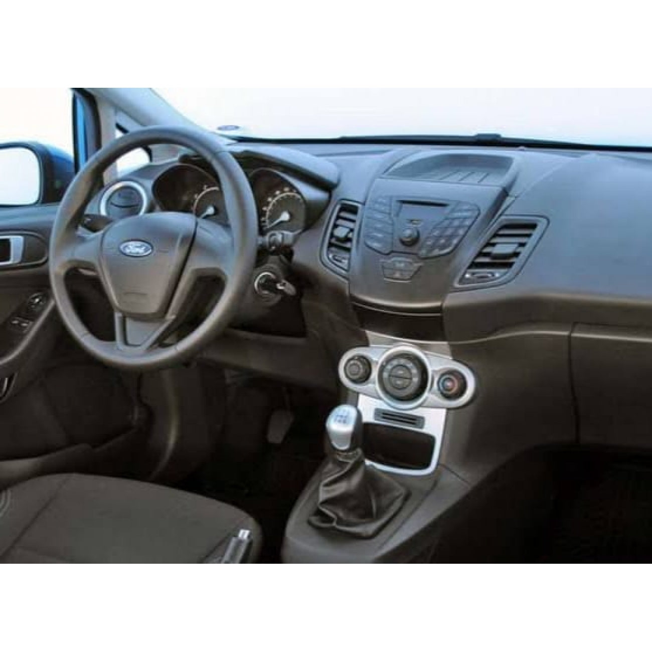 MOLDURA 6.8 E 7 FORD NEW FIESTA FABRICADO NO BRASIL 2014-2019 PRETO