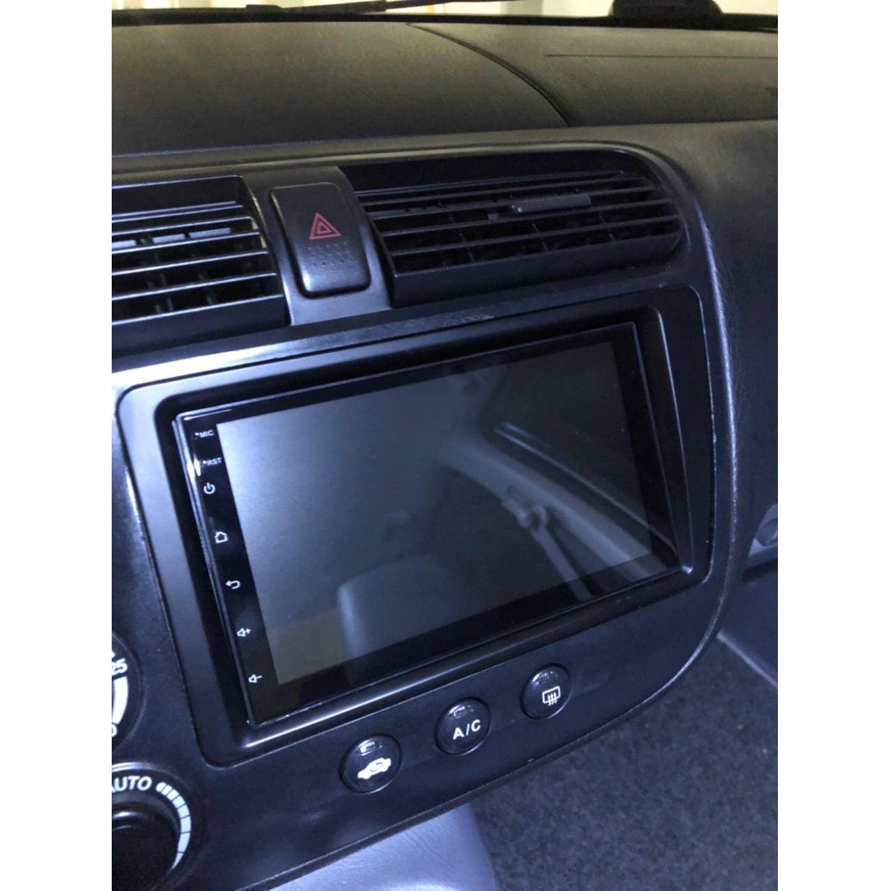 MOLDURA 7 HONDA CIVIC 2001-2006 PRETO
