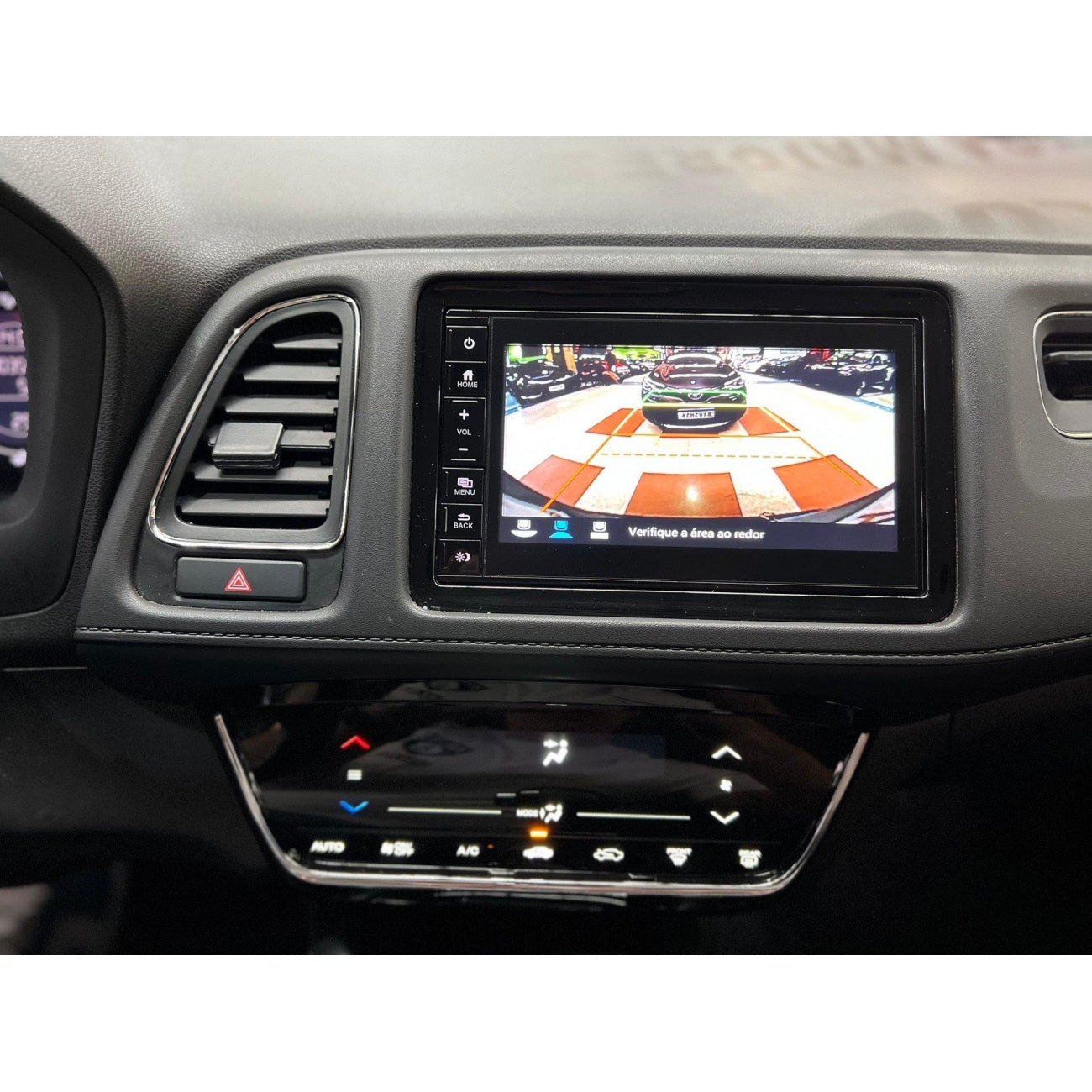 MOLDURA 6.8 E 7 HONDA HR-V 2015-202 BLACK PIANO
