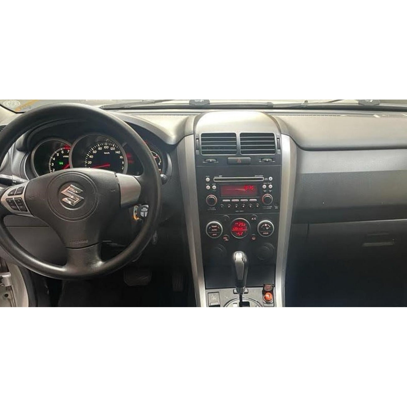 MOLDURA 6.8 E 7 SUZUKI GRAND VITARA G3 2008-2015 PRETO