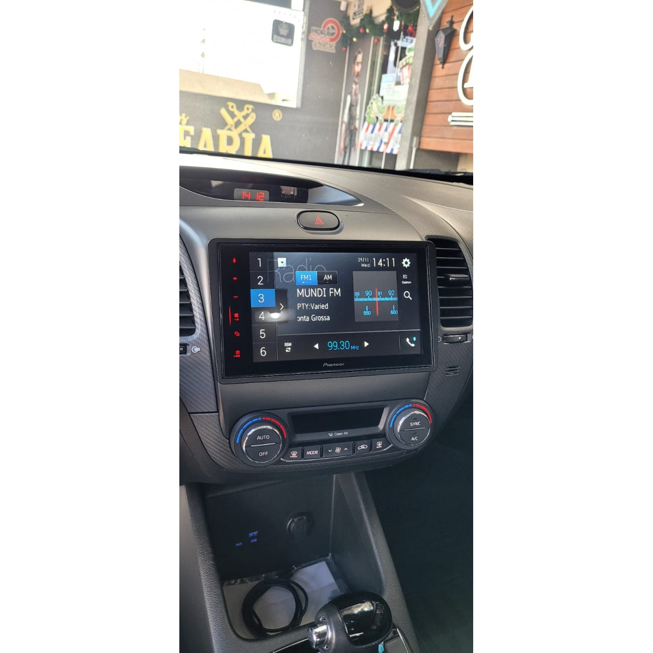 MOLDURA 9 KIA NEW CERATO 2014-2019 PRETO
