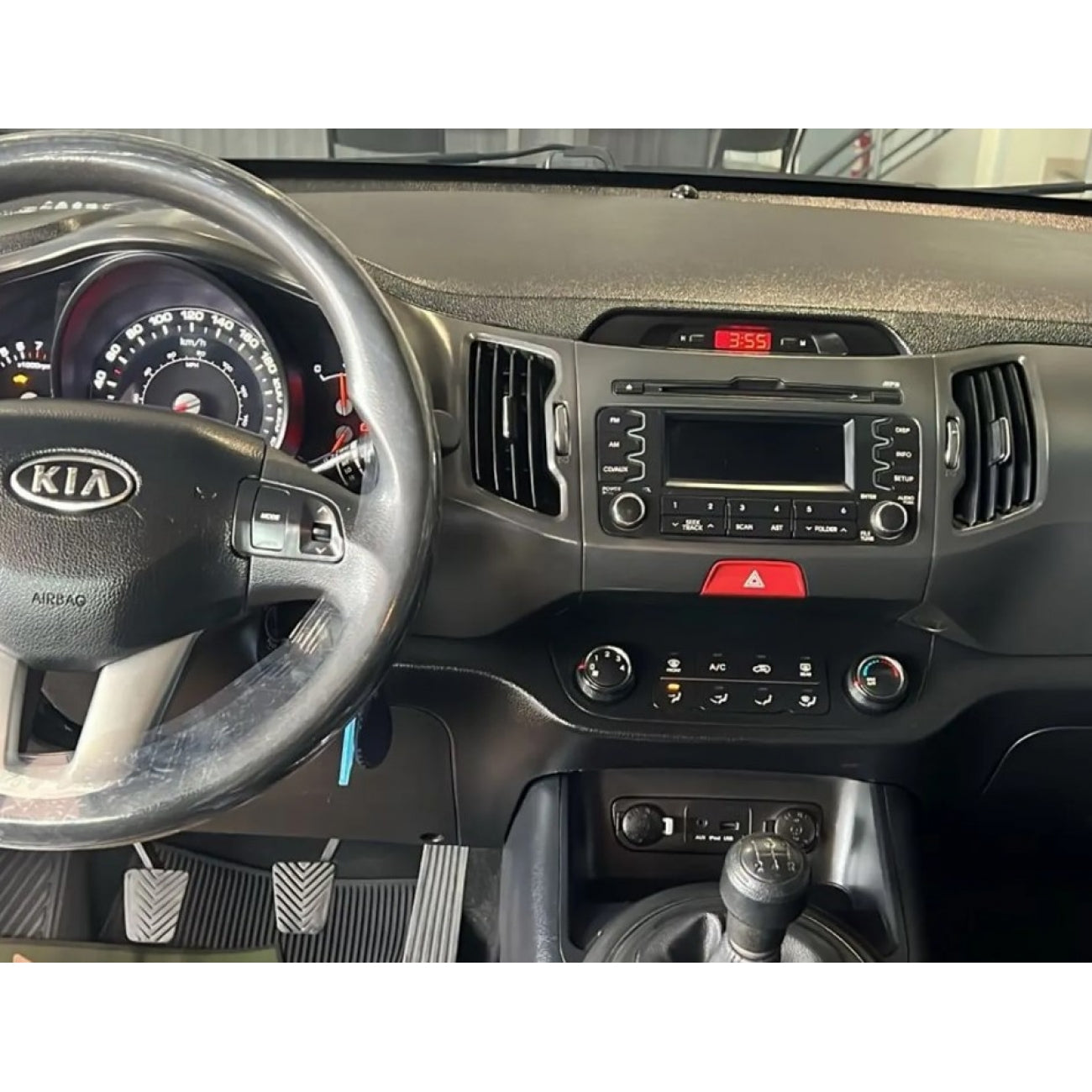 MOLDURA 9 KIA SPORTAGE G3 2011-2016 GRAFITE ESCURO