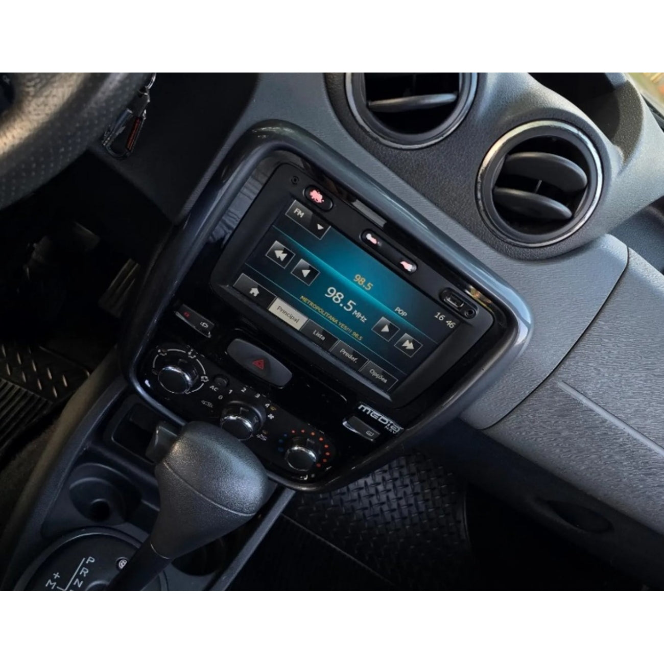 MOLDURA 9 RENAULT DUSTER G1 2011-2015 PRETO