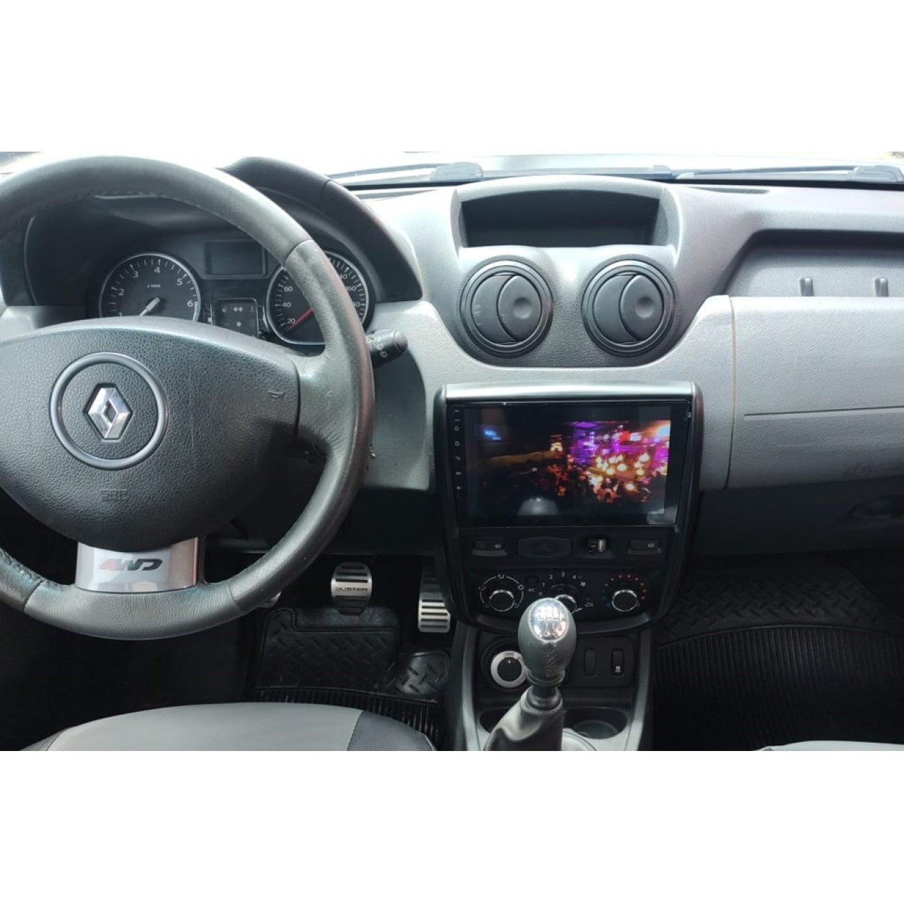 MOLDURA 9 RENAULT DUSTER G1 2011-2015 PRETO