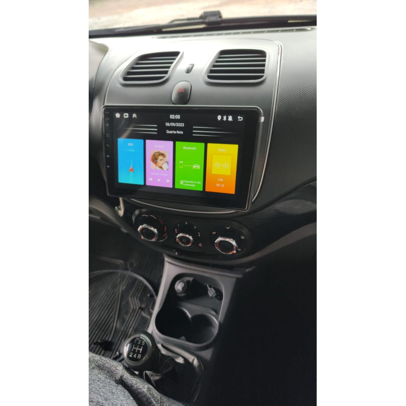 MOLDURA 9 FLUTUANTE FIAT GRAND SIENA 2012-2021 E PALIO SPORTING 2012-2017 GRAFITE
