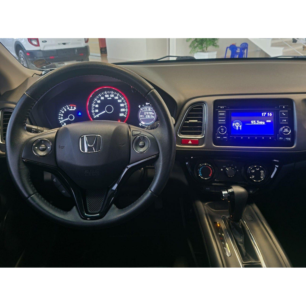 MOLDURA 9 HONDA HR-V 2015-2021 BLACK PIANO