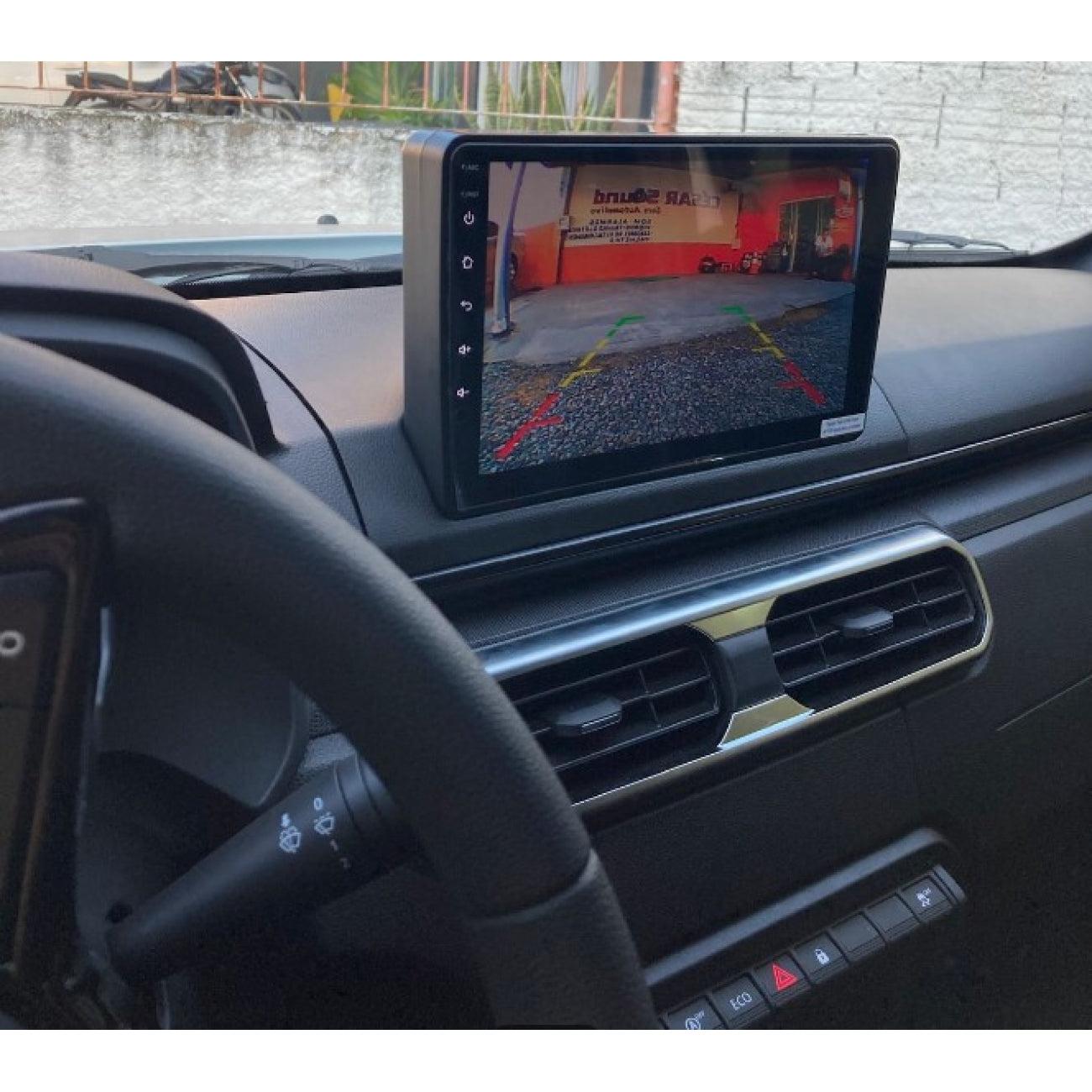 MOLDURA 9 RENAULT OROCH PRO 2022+ PRETO