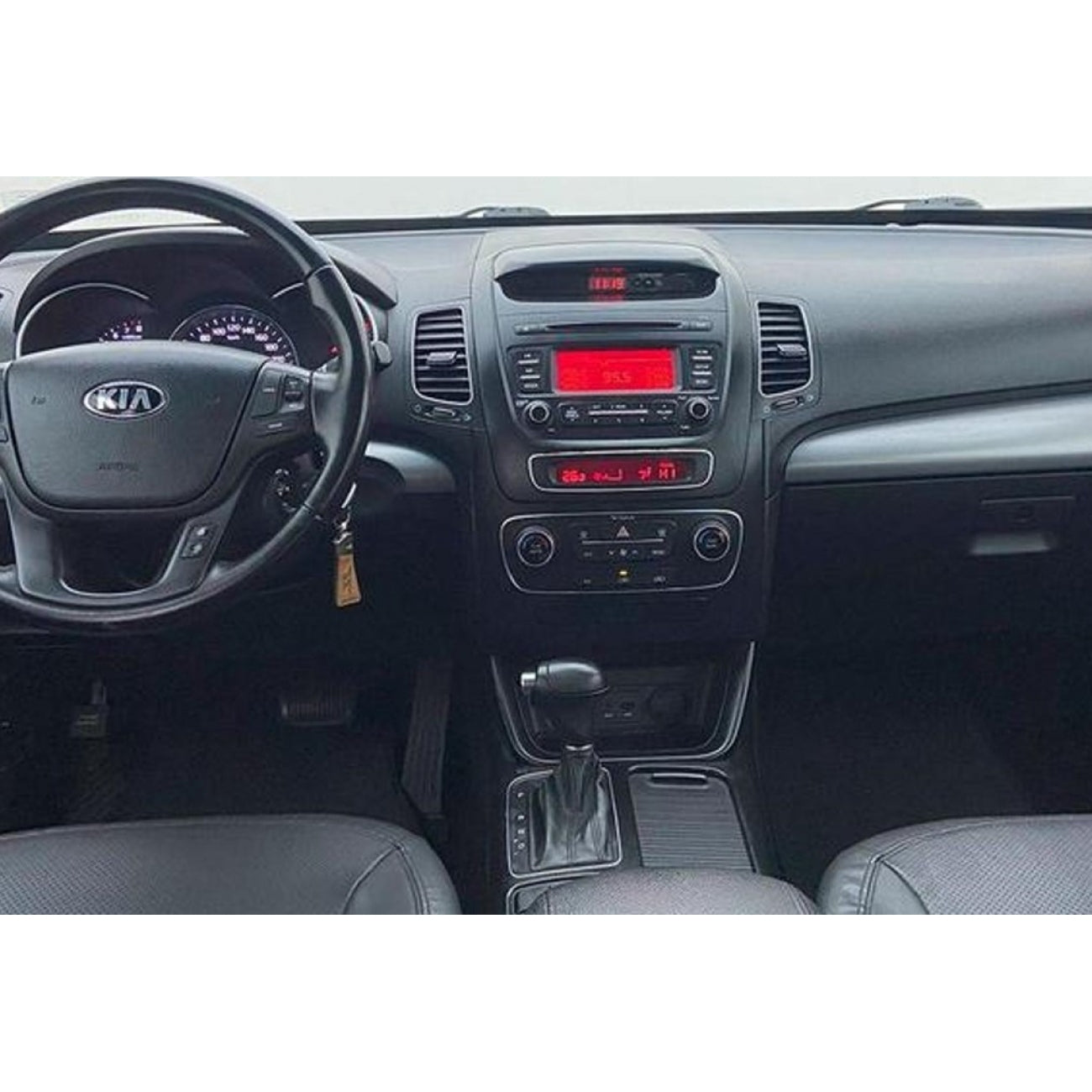 MOLDURA 9 KIA SORENTO G2 2014-2015 PRETO