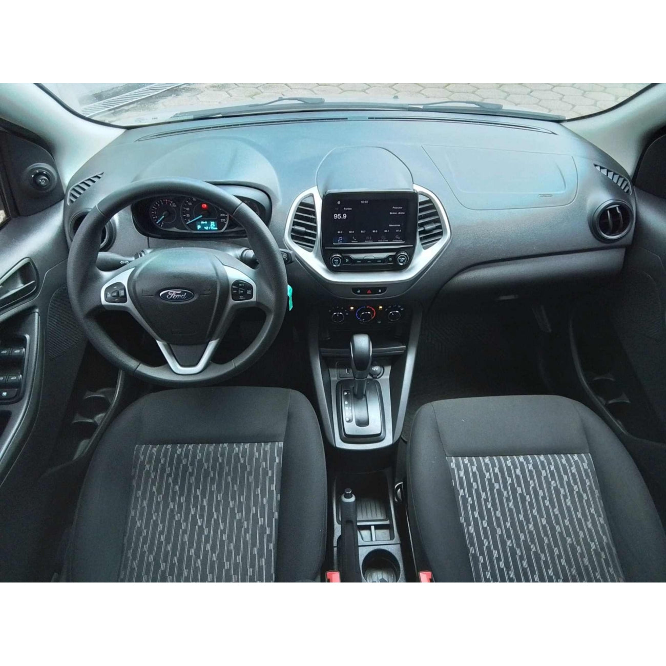 MOLDURA 6.8 E 7 FORD KA FREESTYLE 2019-2021 PRATA