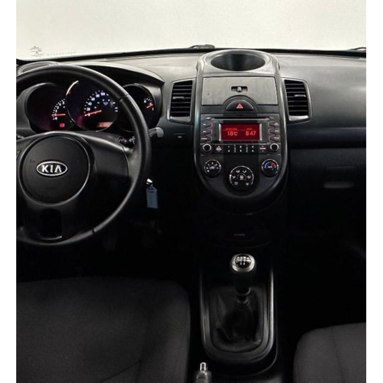 MOLDURA 9.7 KIA SOUL G1 2008-2014 GRAFITE