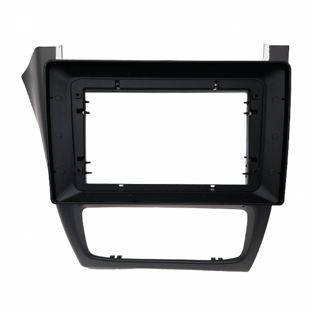 MOLDURA 10.1 FLUTUANTE VW FOX- SPACEFOX- SPACECROSS- CROSSFOX G3 PRETO