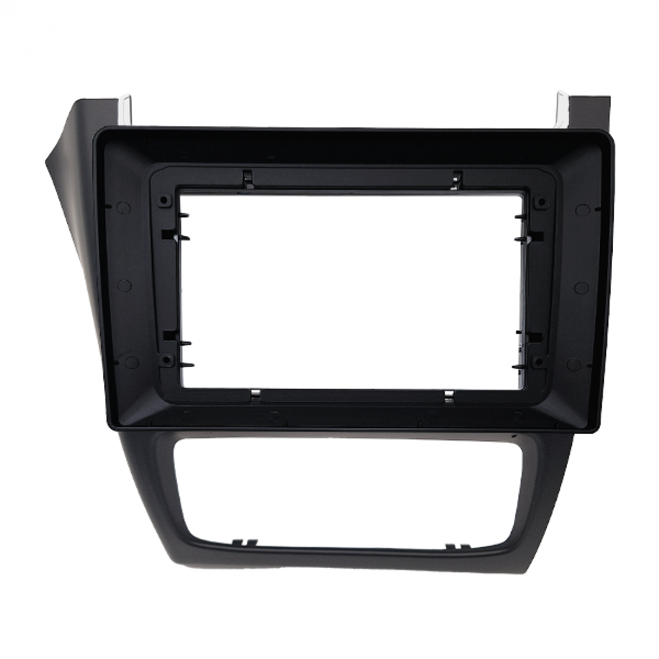 MOLDURA 10.1 FLUTUANTE VW FOX- SPACEFOX- SPACECROSS- CROSSFOX G3 PRETO