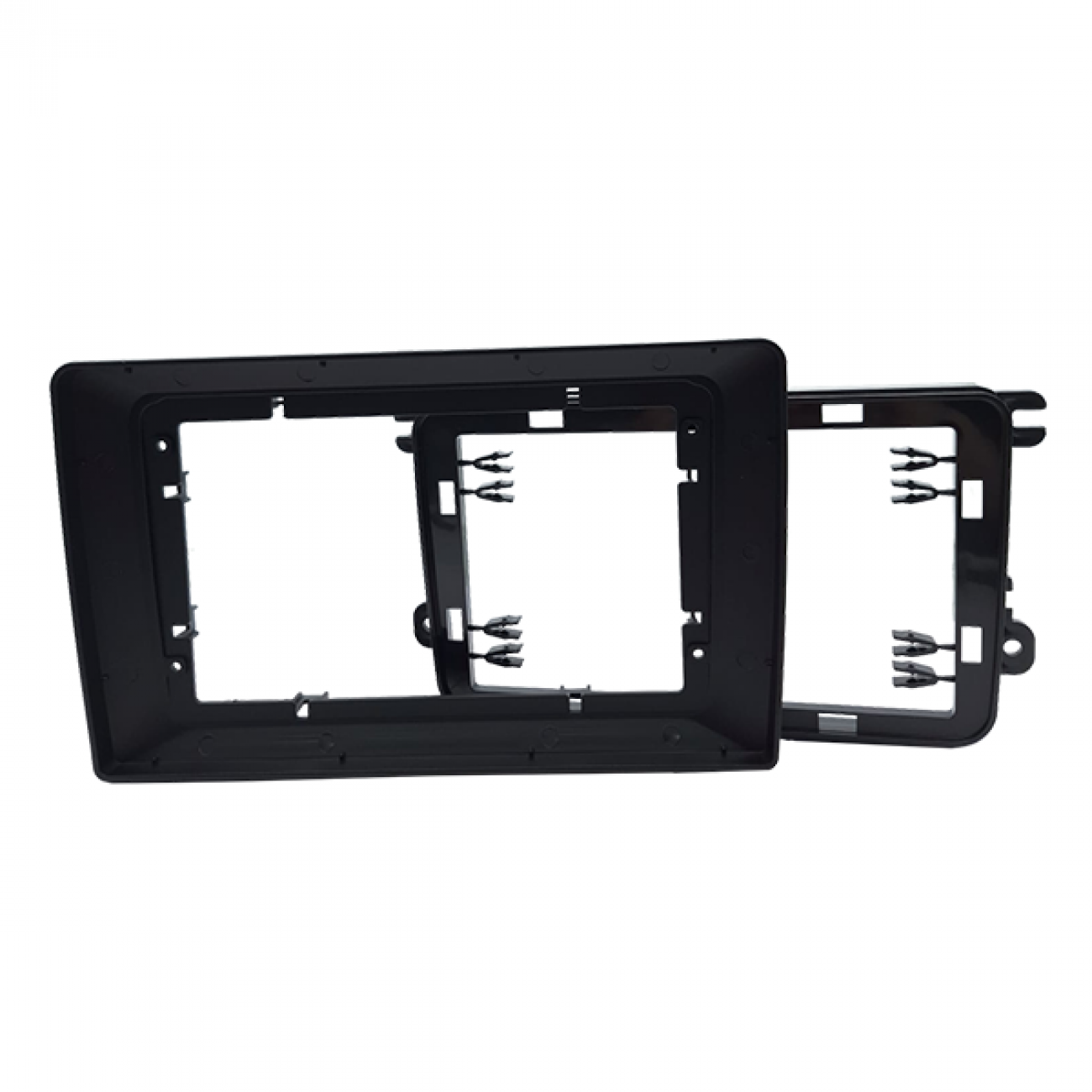MOLDURA 10.1 FLUTUANTE VW JETTA 2008-2017, AMAROK 2010-2016, FUSCA 2011-2019, TIGUAN 2008-2018, GOL E SAVEIRO G7-G8, PASSAT E VARIANT 2010-2015 PRETO