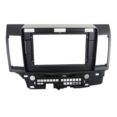 MOLDURA 10.1 MITSUBISHI LANCER 2008-2015 PRETO