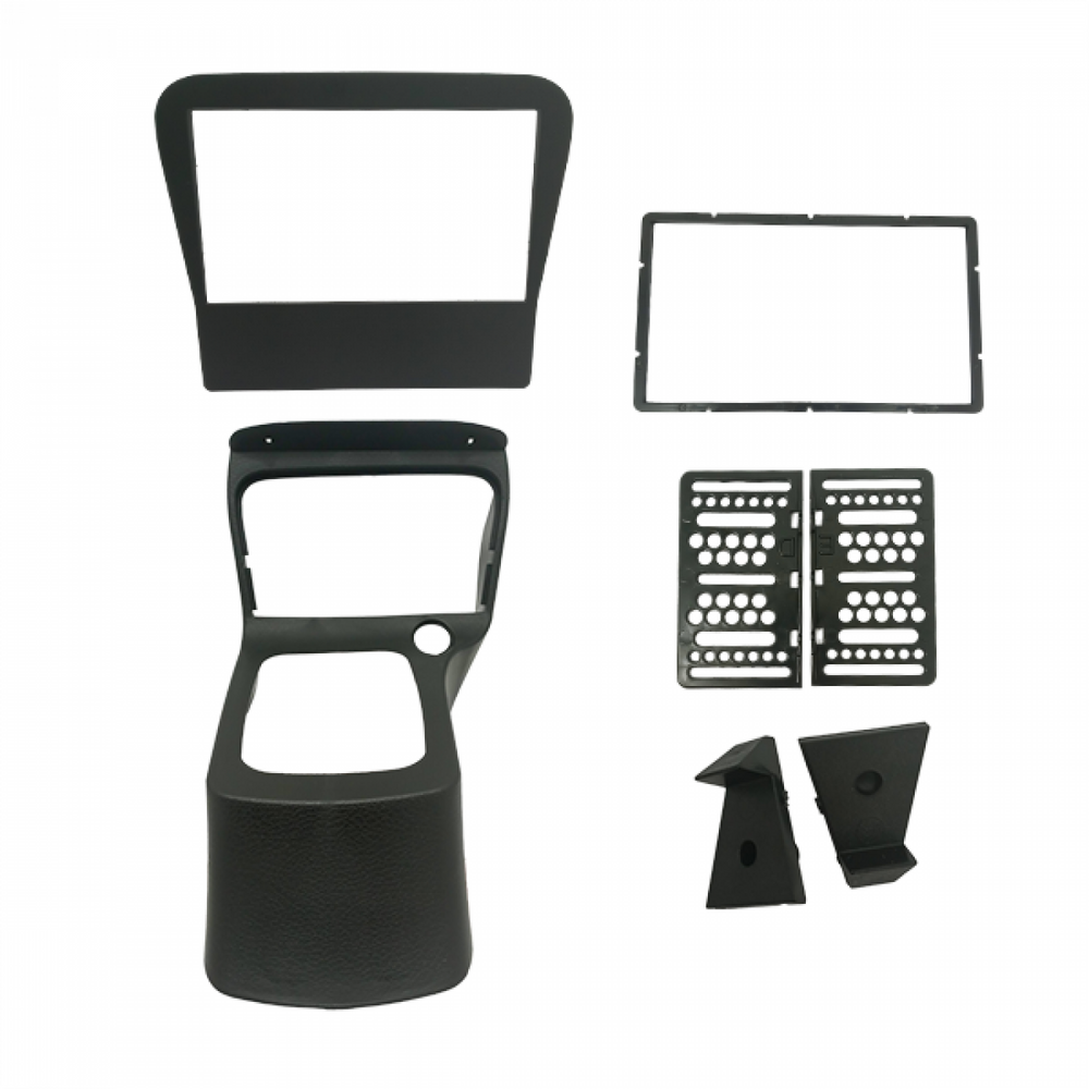 MOLDURA 6.8 E 7 CHEVROLET CELTA G1 2000-2006 COM CONSOLE PRETO