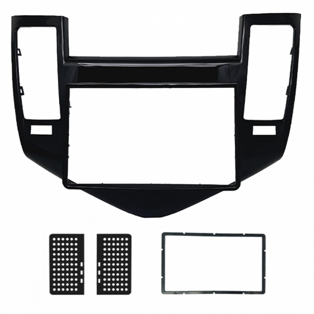 MOLDURA 6.8 E 7 CHEVROLET CRUZE 2011-2016 BLACK PIANO