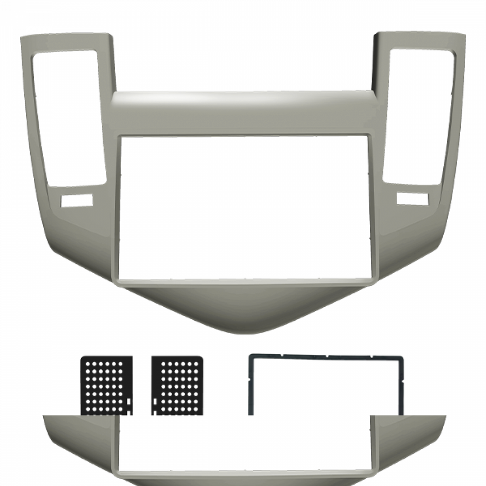 MOLDURA 6.8 E 7 CHEVROLET CRUZE 2011-2016 PRATA