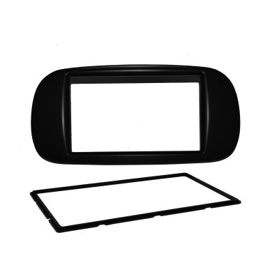 MOLDURA 6.8 E 7 FIAT 500 2007-2015 BLACK PIANO