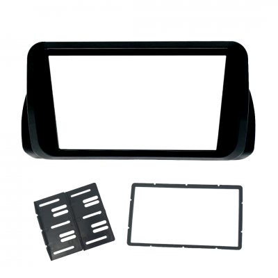 MOLDURA 6.8 E 7 FIAT ARGO 2017 CRONOS 2018 SOMENTE PARA MP5 BLACK PIANO