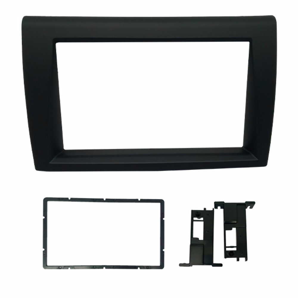 MOLDURA 6.8 E 7 FIAT BRAVO G2 2010-2016 PRETA