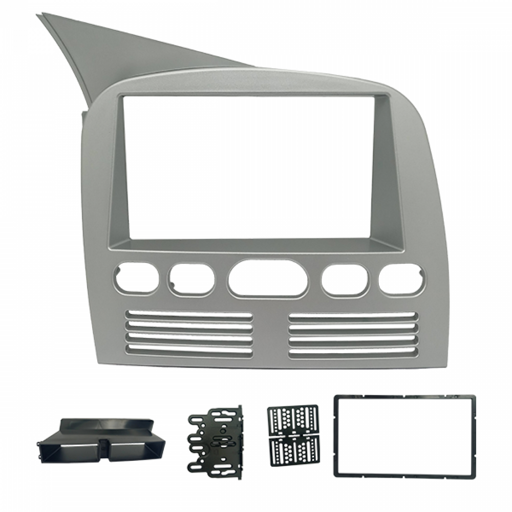 MOLDURA 6.8 E 7 FIAT PALIO- SIENA- STRADA- WEEKEND G1 1996-2003 PRATA