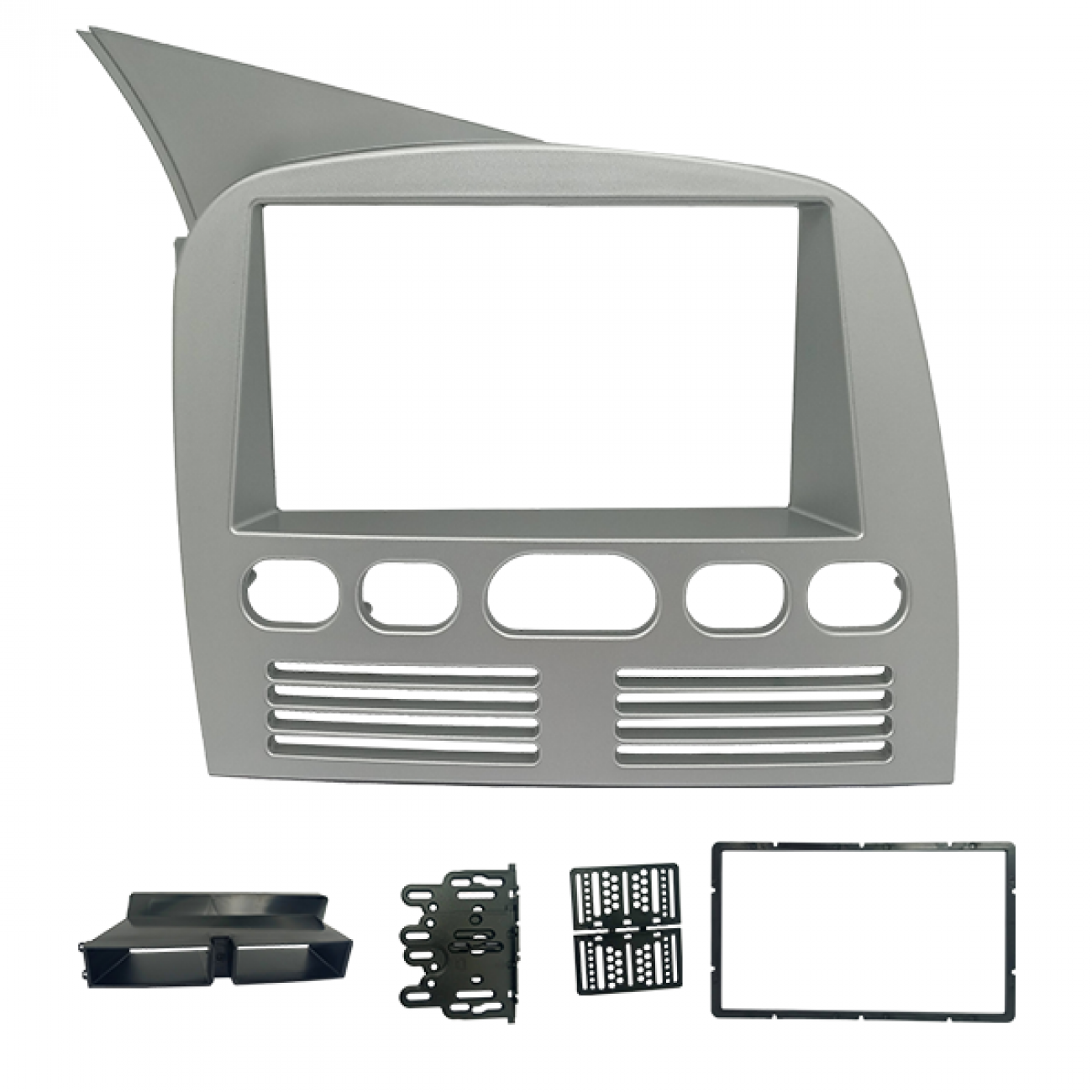 MOLDURA 6.8 E 7 FIAT PALIO- SIENA- STRADA- WEEKEND G1 1996-2003 PRATA