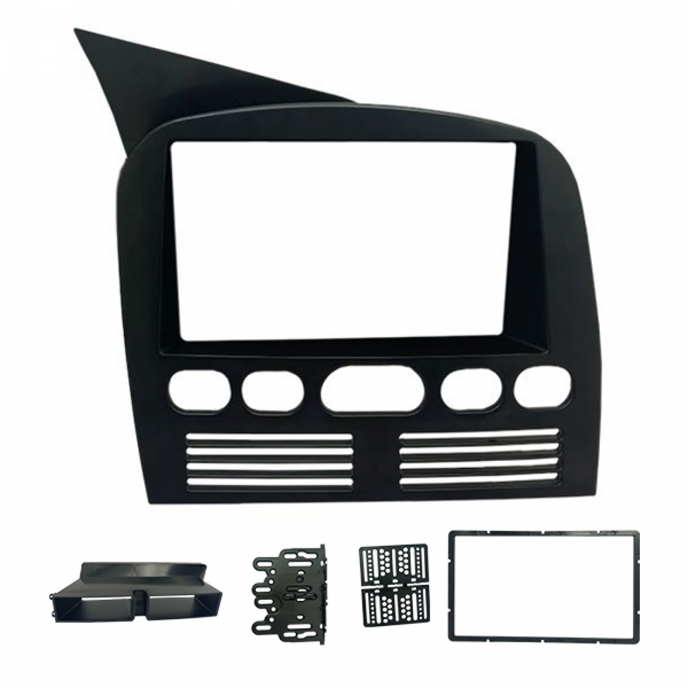 MOLDURA 6.8 E 7 FIAT PALIO- SIENA- STRADA- WEEKEND G1 1996-2003 PRETO