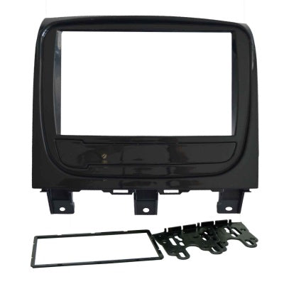 MOLDURA 6.8 E 7 FIAT PALIO WAY 2014-2018 GRAFITE ESCURO BRILHANTE