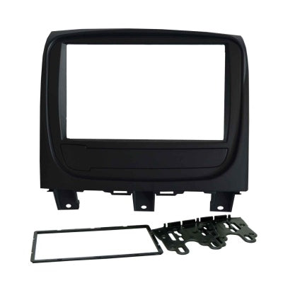 MOLDURA 6.8 E 7 FIAT PALIO WAY 2014-2018 PRETA