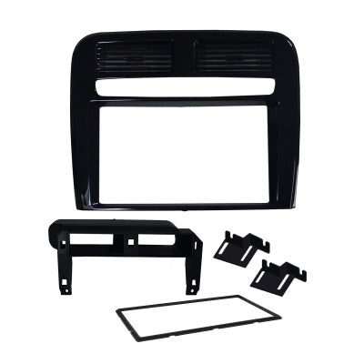 MOLDURA 6.8 E 7 FIAT PUNTO 2008-2012 BLACK PIANO