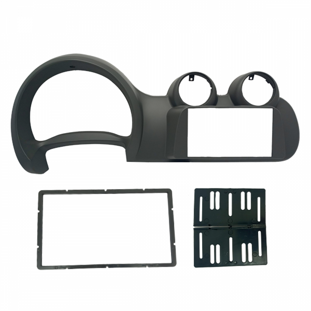 MOLDURA 6.8 E 7 FIAT UNO VIVACE 2010-2016 E FIORINO G3 2014-2021 GRAFITE