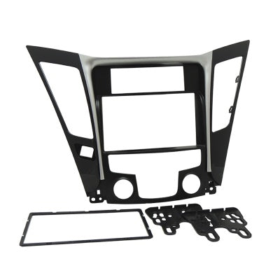 MOLDURA 6.8 E 7 HYUNDAI SONATA BÁSICO 2011-2014 PRETO