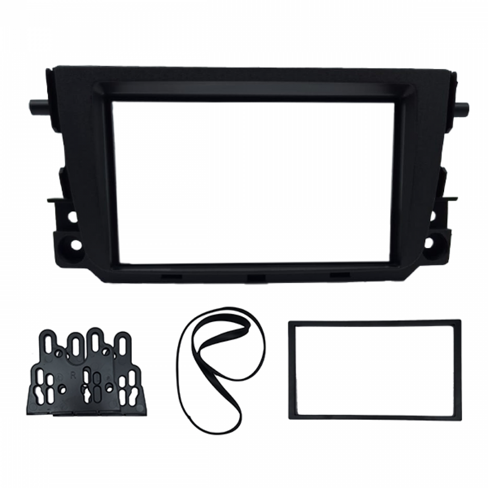 MOLDURA 6.8 E 7 MERCEDES BENZ SMART 2011-2012 PRETO