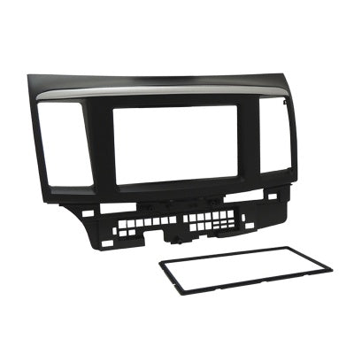 MOLDURA 6.8 E 7 MITSUBISHI LANCER 2008-2015 PRETO