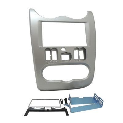 MOLDURA 6.8 E 7 RENAULT SANDERO 2007-2011 PRATA