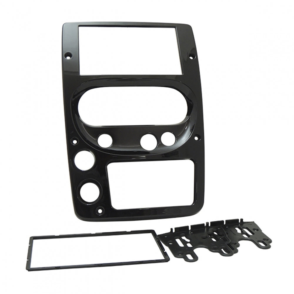 MOLDURA 6.8 E 7 TROLLER 2009-2013 BLACK PIANO