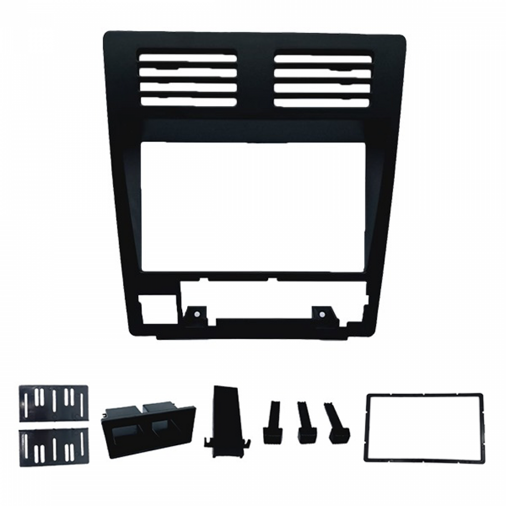 MOLDURA 6.8 E 7 VOLKSWAGEN GOL QUADRADO, VOYAGE E PARATI CL 1988-1996, SAVEIRO CL 1990-1997 PRETO