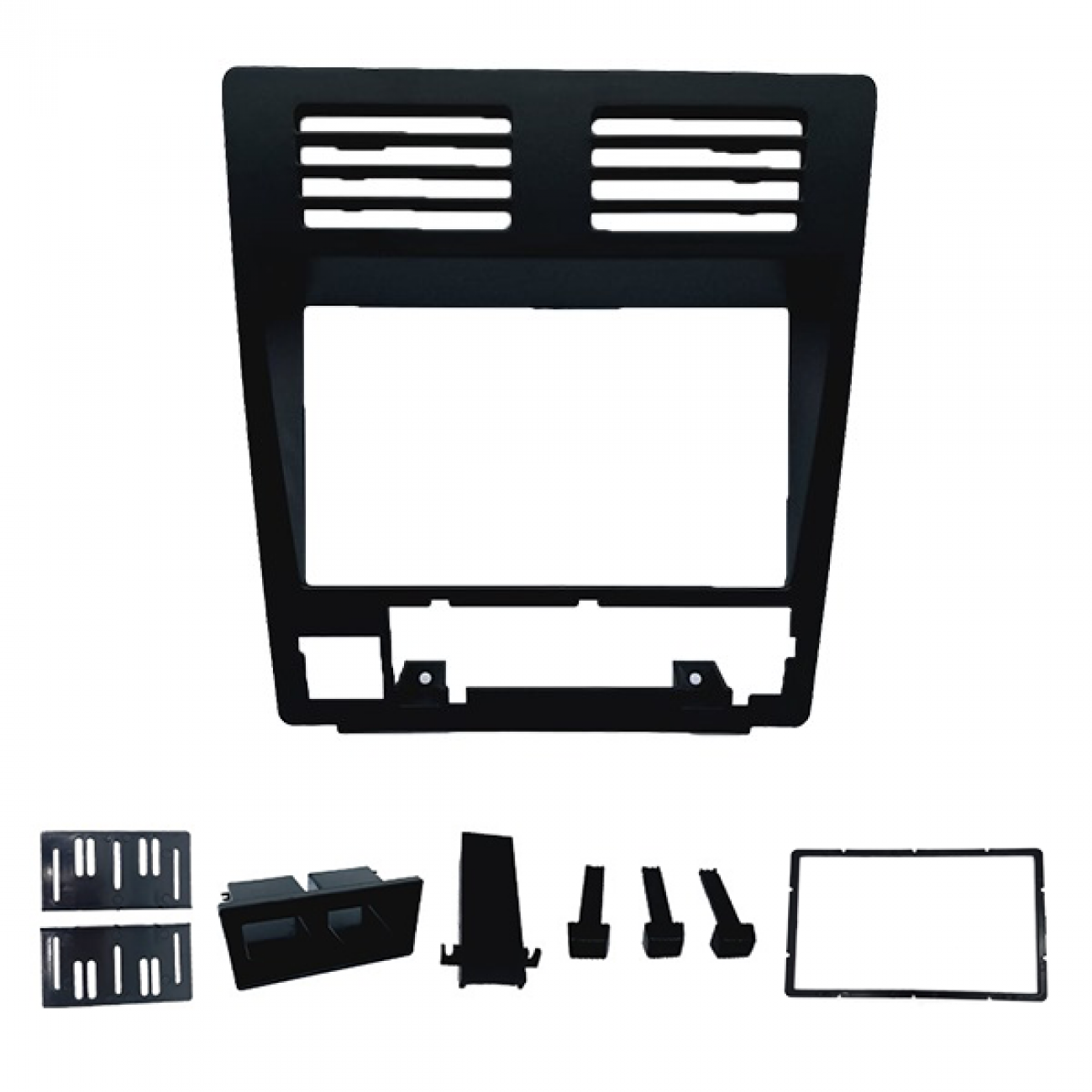 MOLDURA 6.8 E 7 VOLKSWAGEN GOL QUADRADO, VOYAGE E PARATI CL 1988-1996, SAVEIRO CL 1990-1997 PRETO