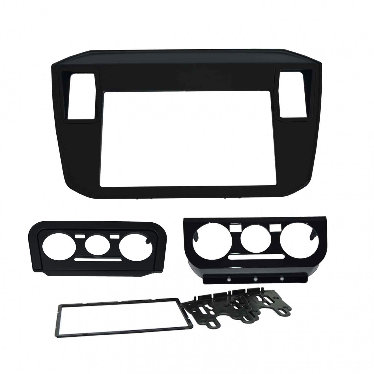 MOLDURA 6.8 E 7 VW UP G2 2018-2021 PRETO