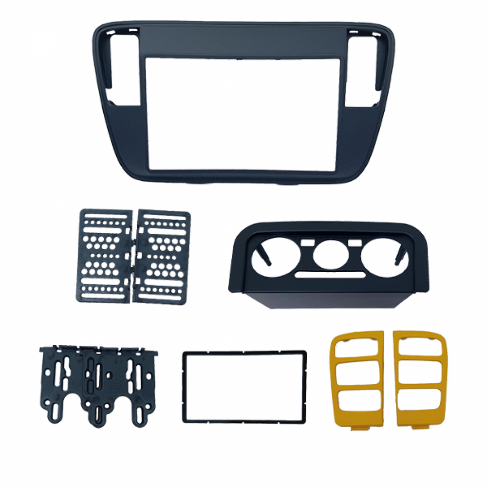 MOLDURA 6.8 E 7 VW UP TSI 2014-2016 AMARELA