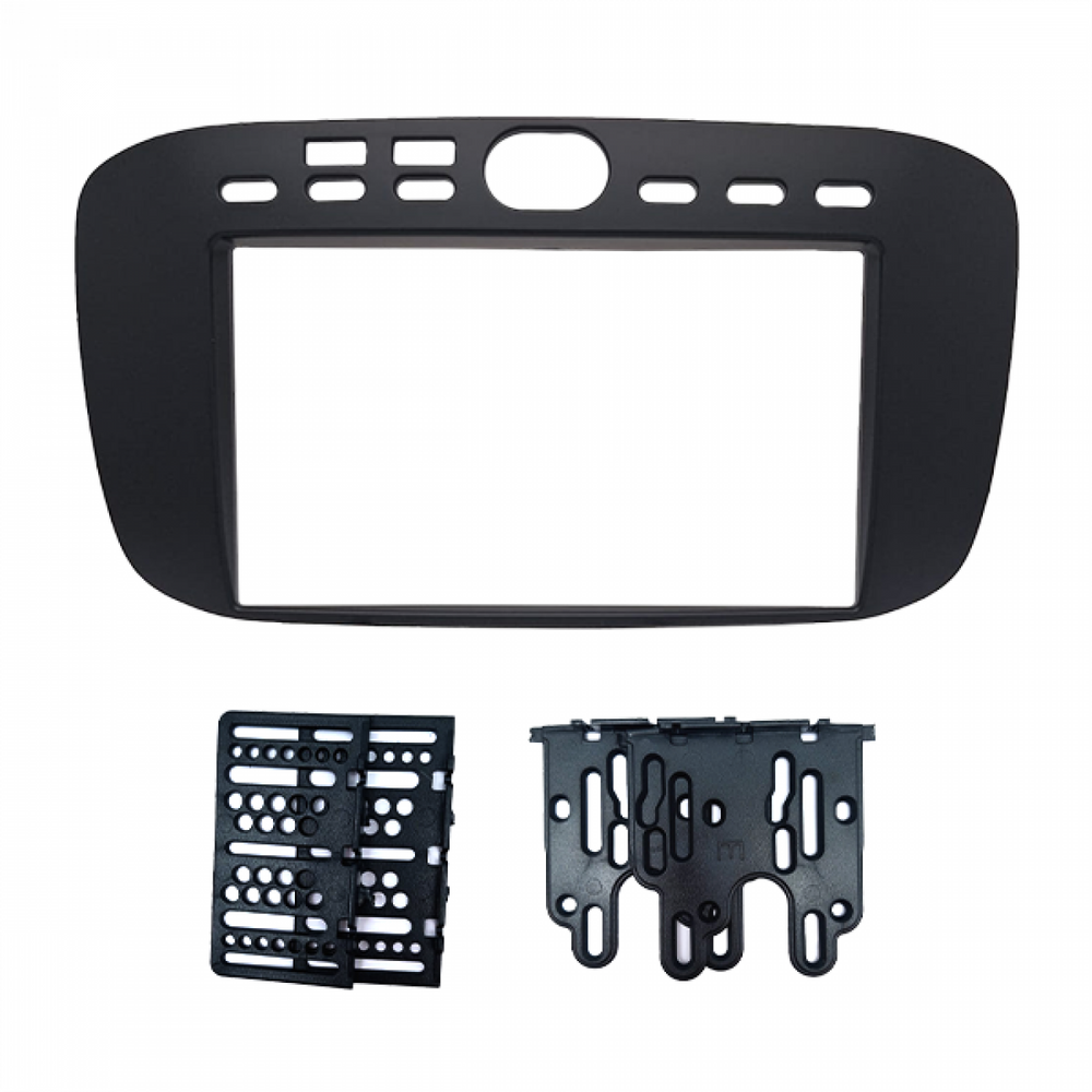 MOLDURA 6.8 FIAT PUNTO 2013-2017 E LINEA 2015-2016 PRETO