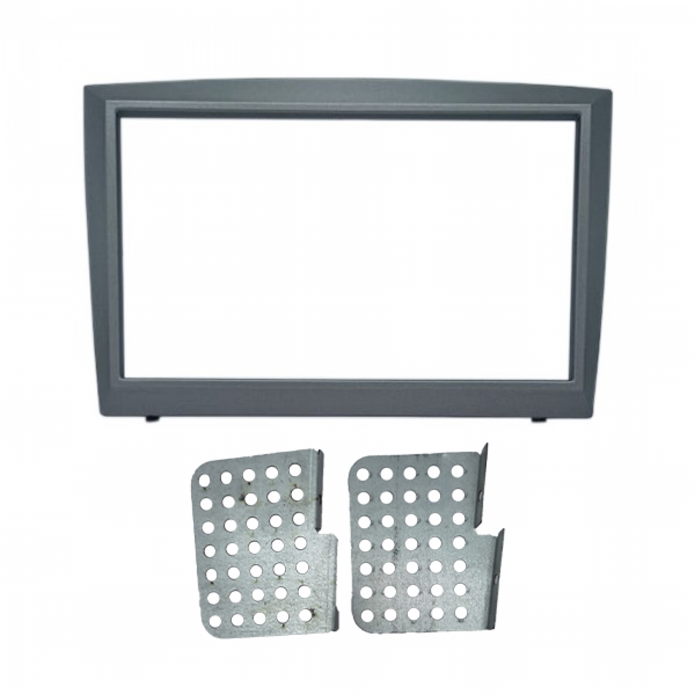 MOLDURA 6.8 RENAULT MEGANE DYNAMIQUE SEDAN E GRAND TOUR COM SUPORTE 2007-2013 PRATA