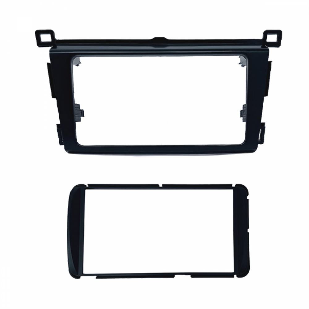 MOLDURA 6.8 TOYOTA RAV4 2013-2018 PRETO