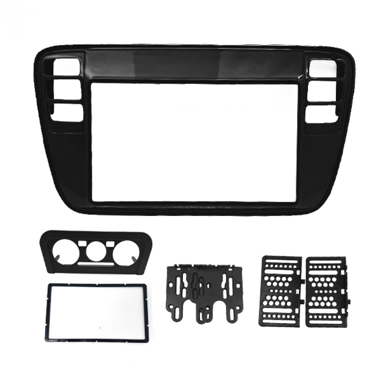 MOLDURA 6.8 e 7 VW UP G1 2014-2017 E TAKE UP G1 2014-2019 BLACK PIANO