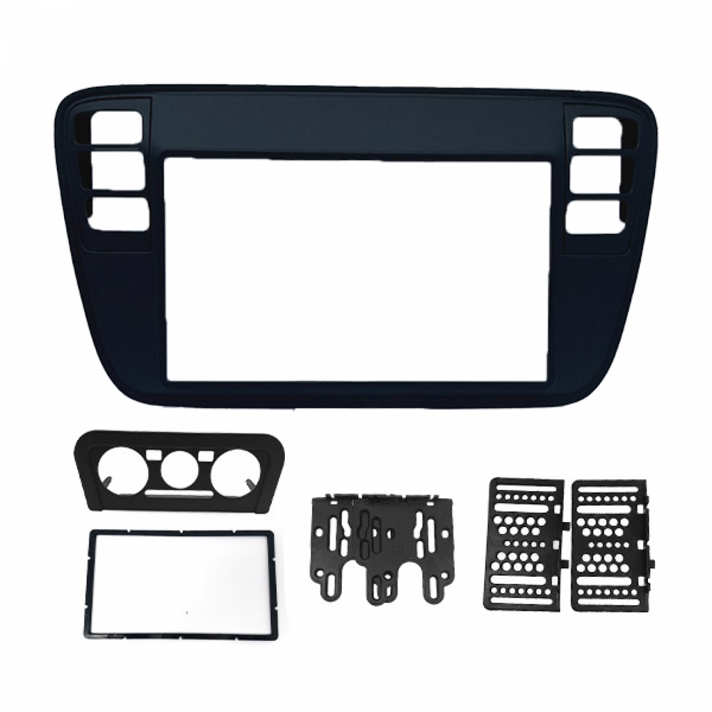 MOLDURA 6.8 e 7 VW UP G1 2014-2017 E TAKE UP G1 2014-2019 PRETO