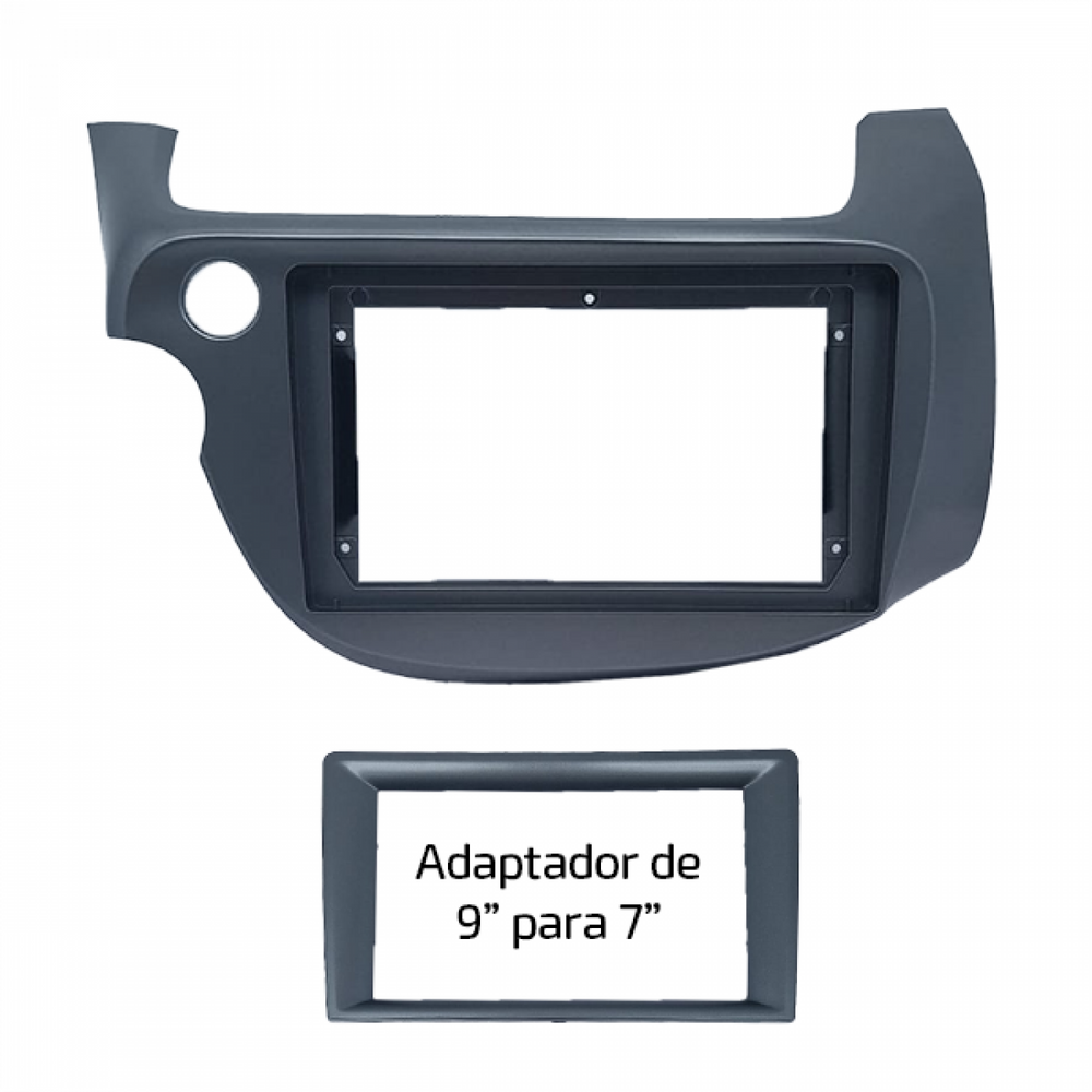 MOLDURA 9 E 7 HONDA FIT G2 2009-2014 GRAFITE